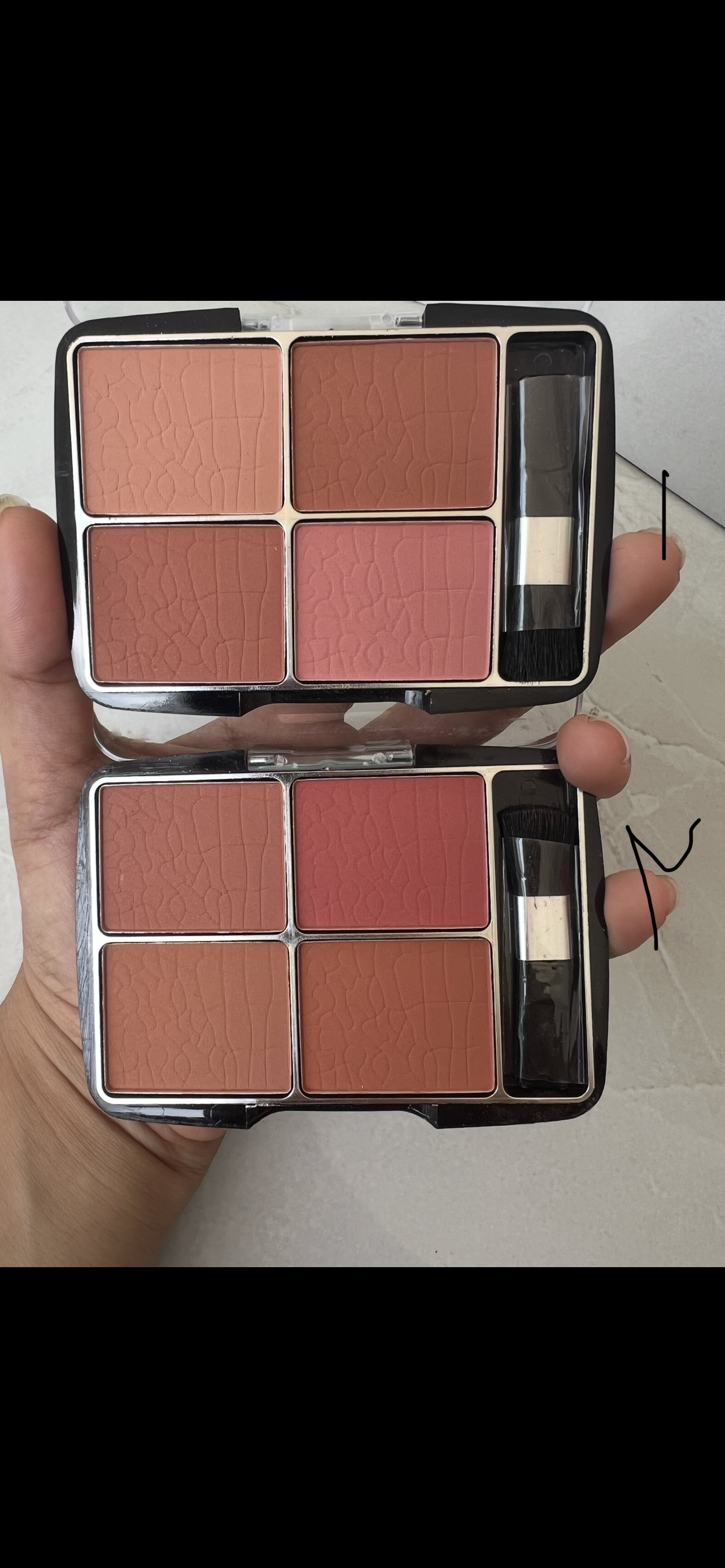 رژ گونه ۴ رنگ ویولت